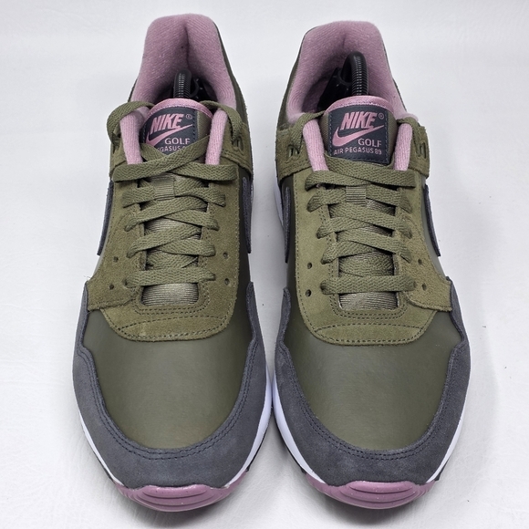 Nike Air Pegasus 89 Golf Mens Size 7 Sneaker Shoes Olive Green FJ2245-200 NEW main image 7